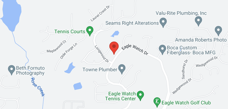 map of 3246 Eagle Watch Drive
